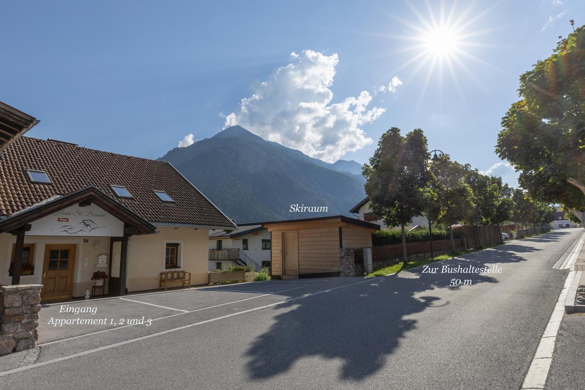 Haus St. Bernard Lejlighed Pettneu am Arlberg Eksteriør billede